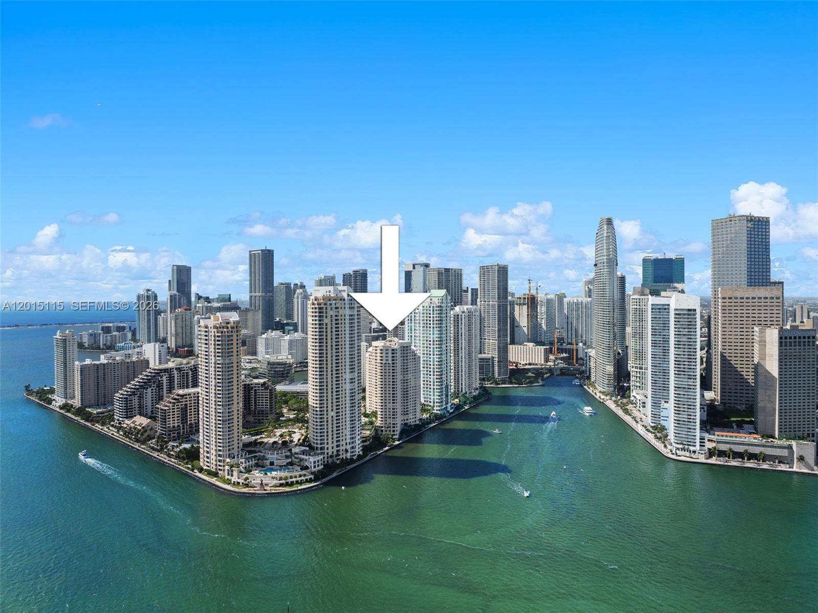 888 Brickell Key DrMiami - Condo/Co-Op/Annual,Condo condo unit 609 - picture